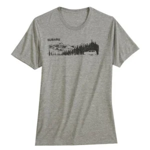POLERA HOMBRE SUBARU OUTDOOR L GRIS