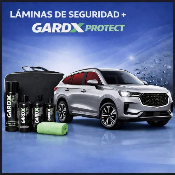 LÁMINAS LATERALES CON LUNETA + GARDX SUV